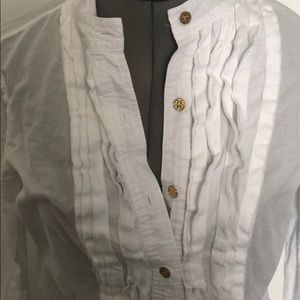 Tory Burch mock neck shirt
